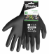 Rękawice ochronne PURE BLACK poliuretan, rozmiar 7
