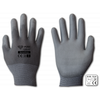 

 Rękawice ochronne PURE GRAY poliuretan, rozmiar 8

